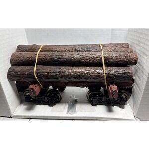 Bachmann G Scale Train 98490 Skeleton Log Car With Logs